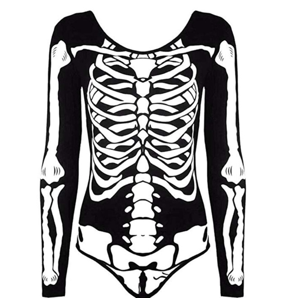Skeleton bodysuit (best offer)